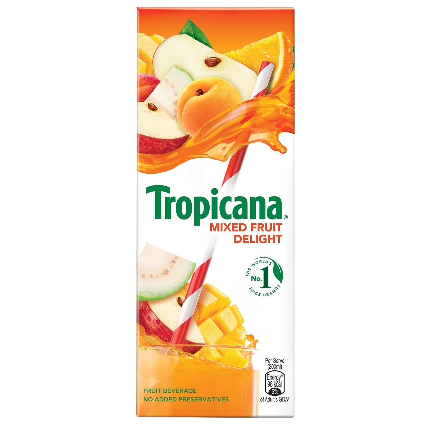 Tropicana Mixed Fruit Delight Fruit Juice Image