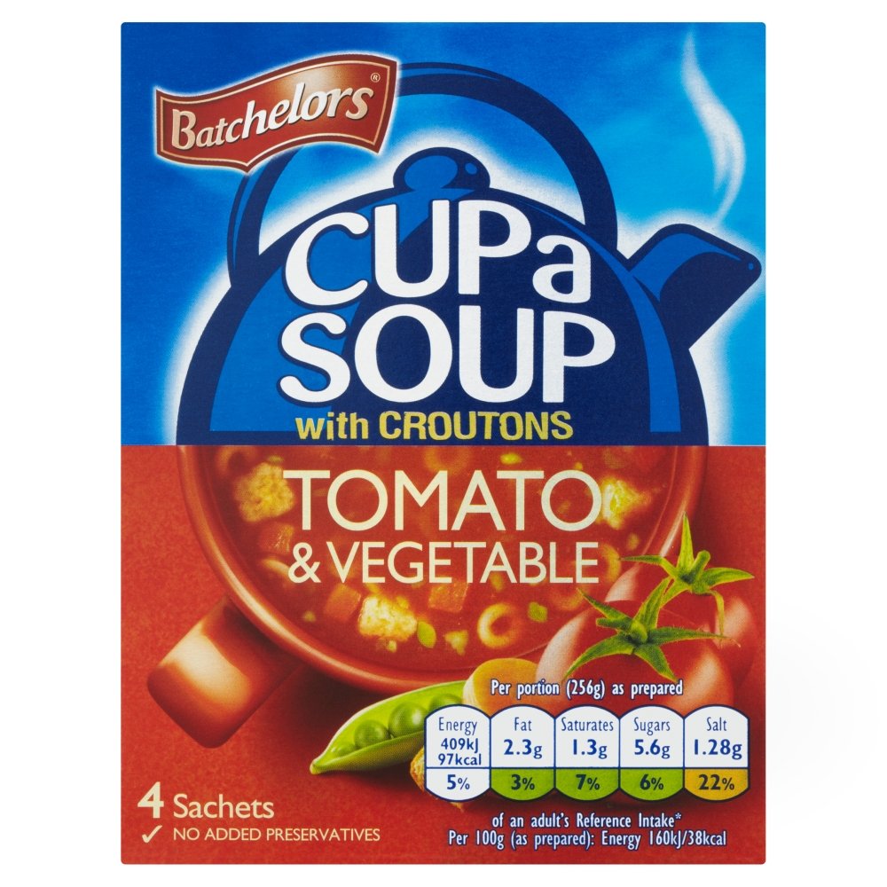 Batchelor's Cup A Soup With Tomato & Vegetable Image