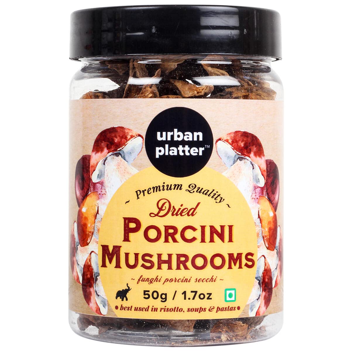 Urban Platter Dried Porcini Mushrooms Image