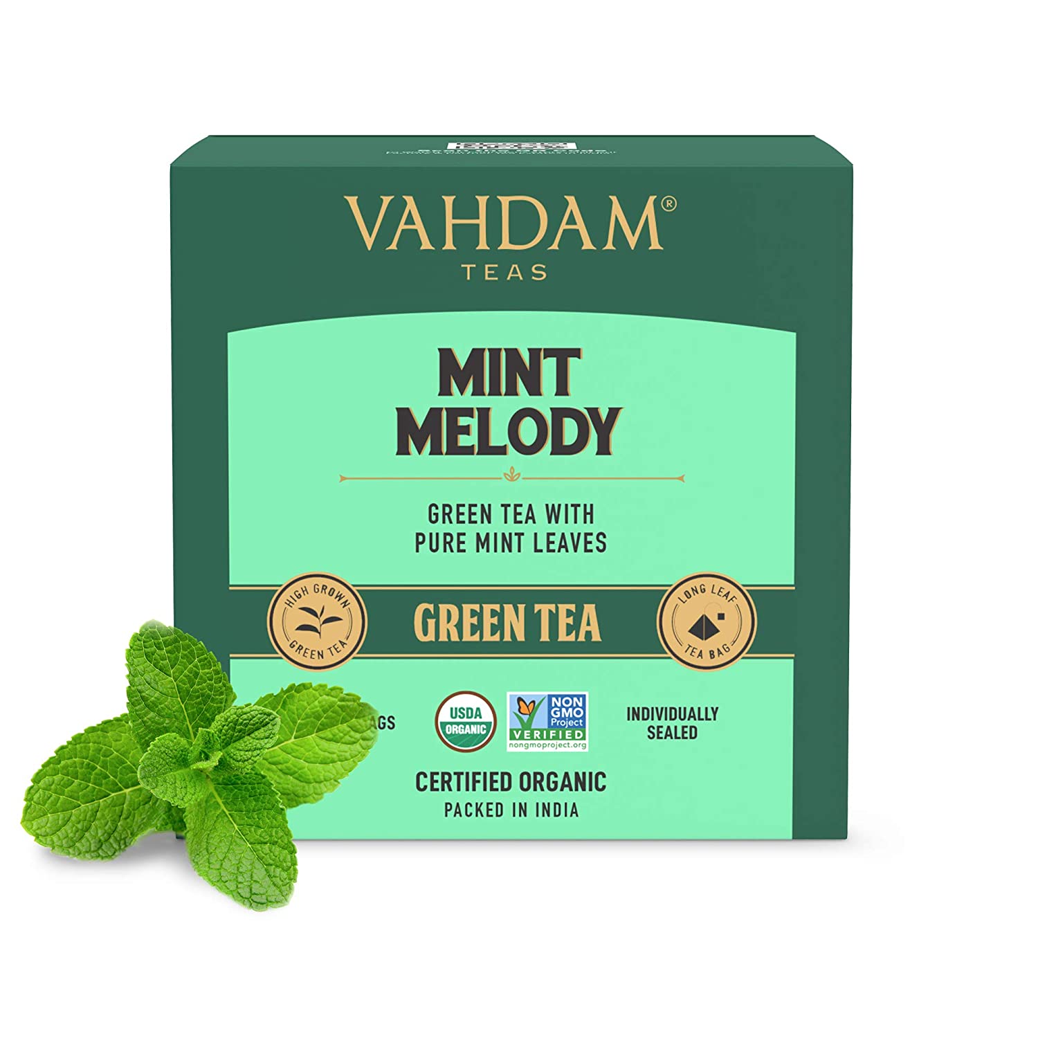 Vahdam Organic Mint Tea Image