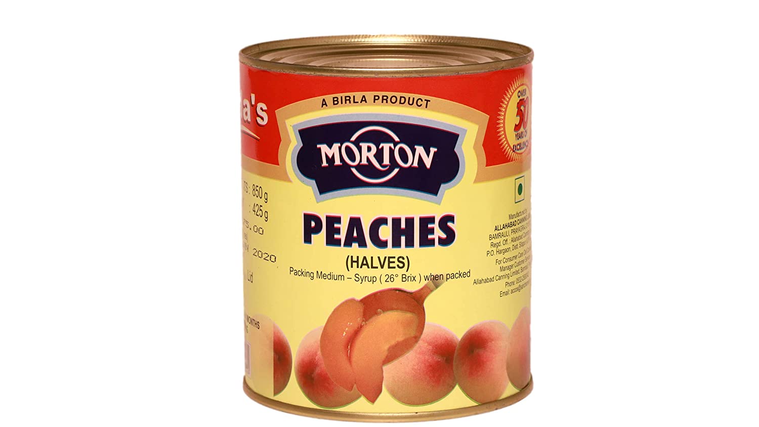 Morton Peaches Halves Image