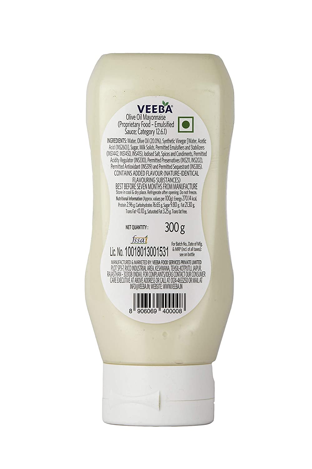 Veeba Olive Oil Mayonnaise Image