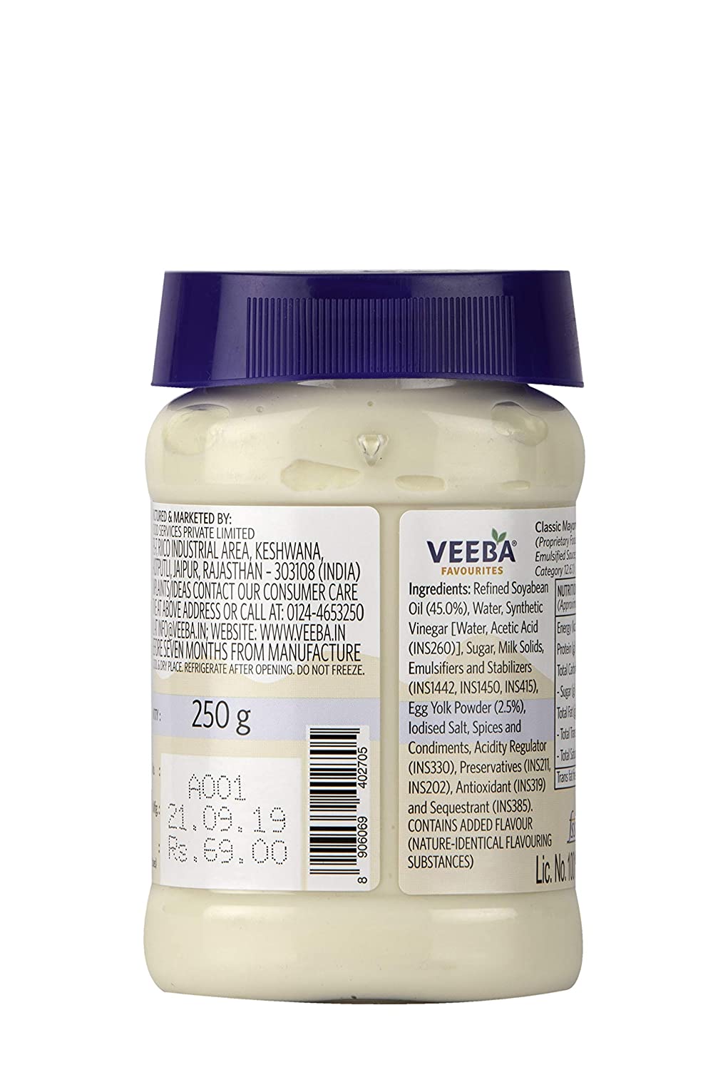 Veeba Classic Mayonnaise Image