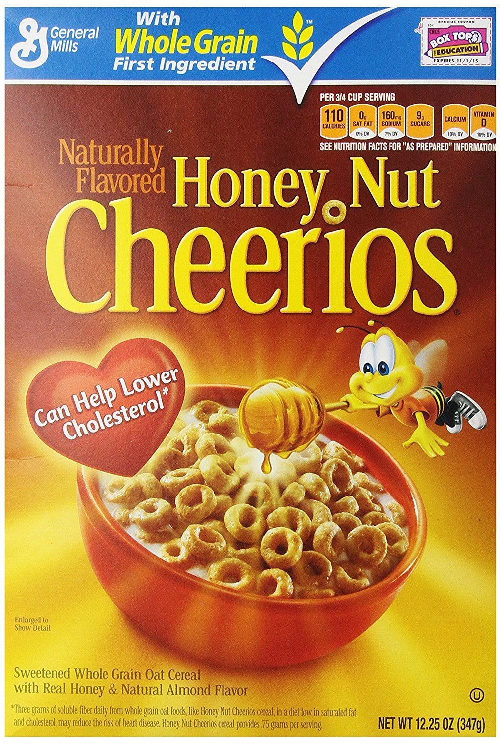 General Mills Honey Nut Cheerios Image