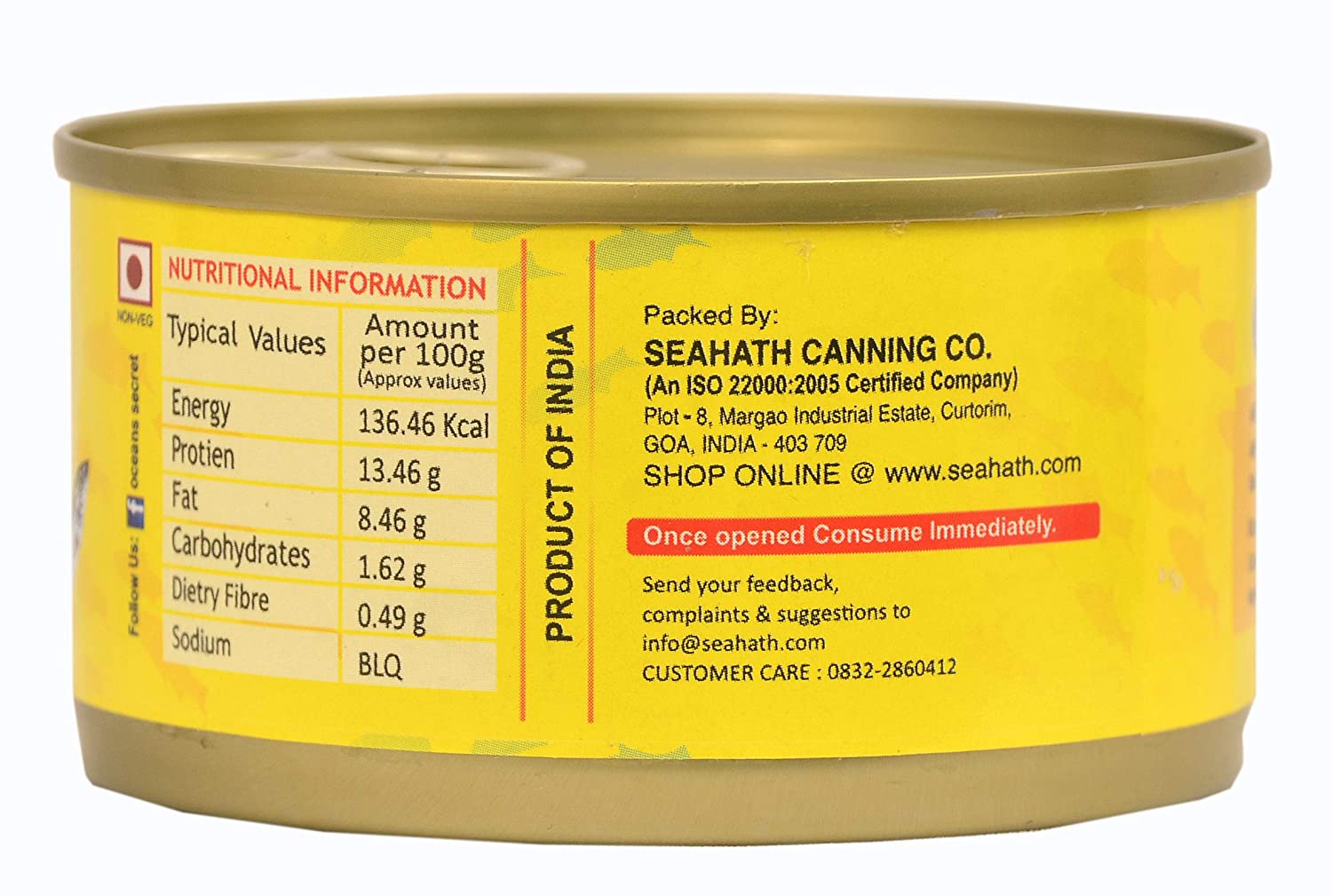 Ocean's Secret Canned Sardines in Sunflower Oil Image