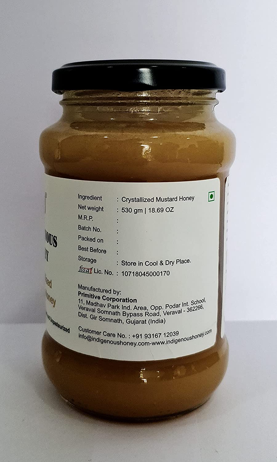 Indigenous Mustrad Honey Image