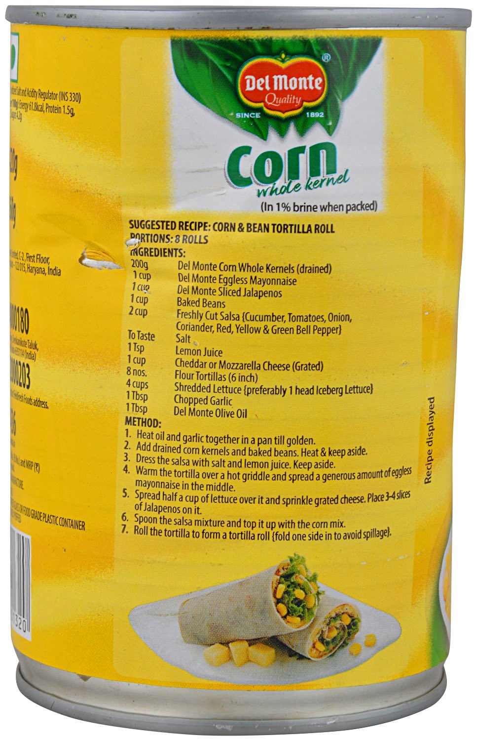 Del Monte Corns Image