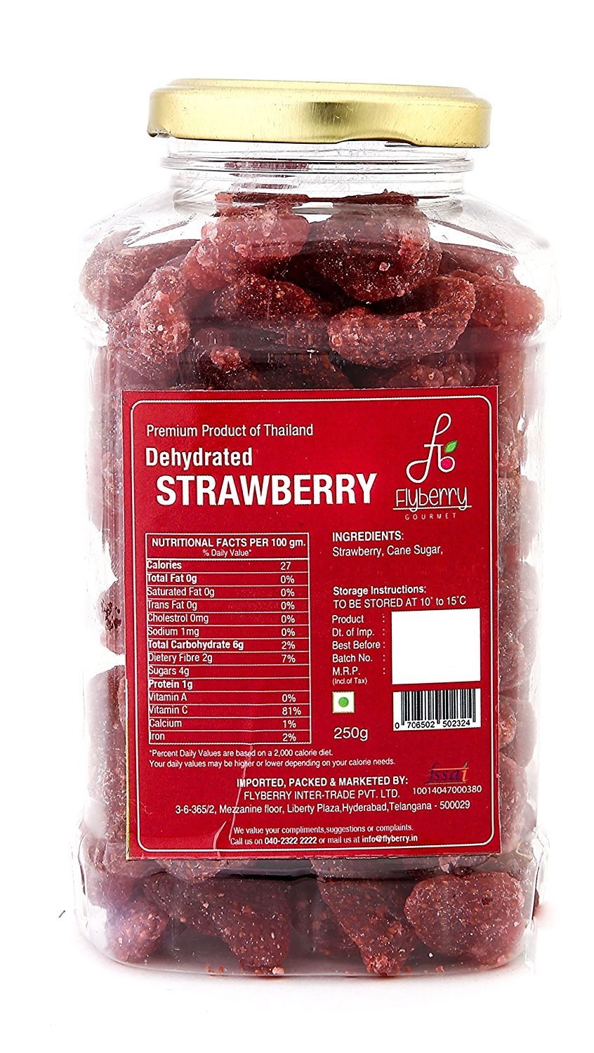 Flyberry Gourmet Dehydrated Strawberry Image