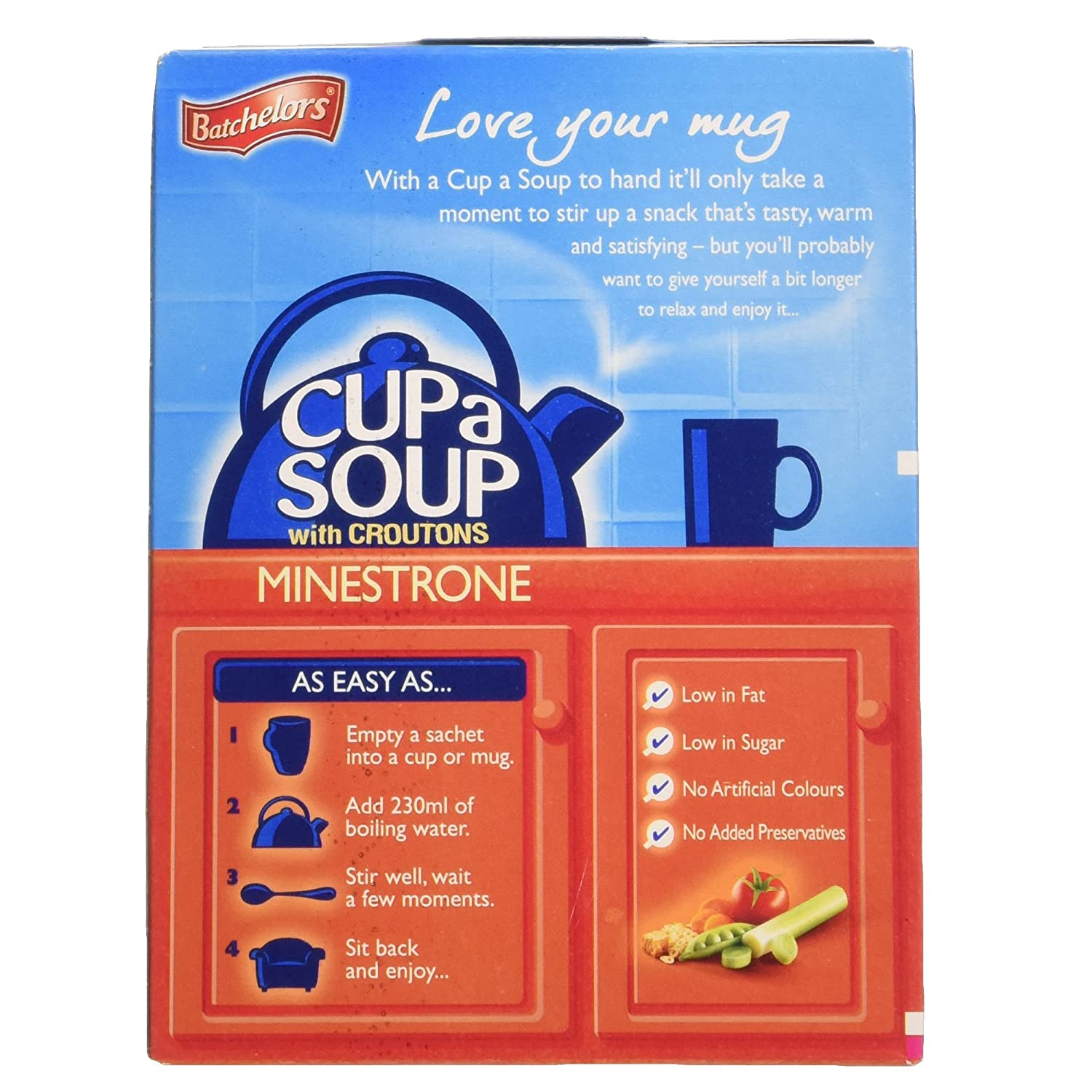 Batchelor's Cup A Soup Minestrone Image