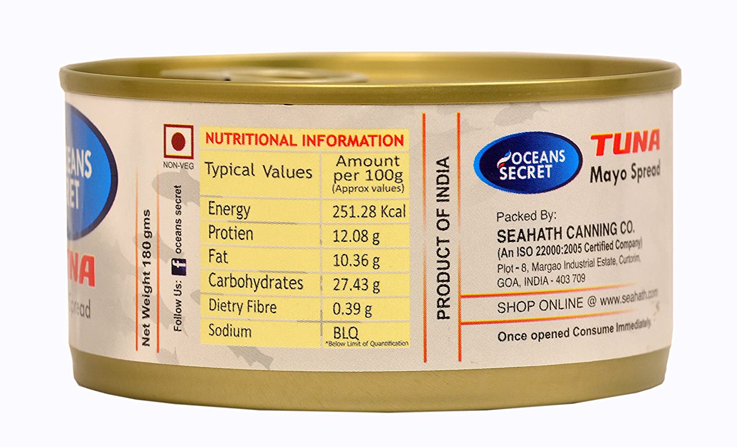 Ocean's Secret Canned Tuna in Mayonnaise Image