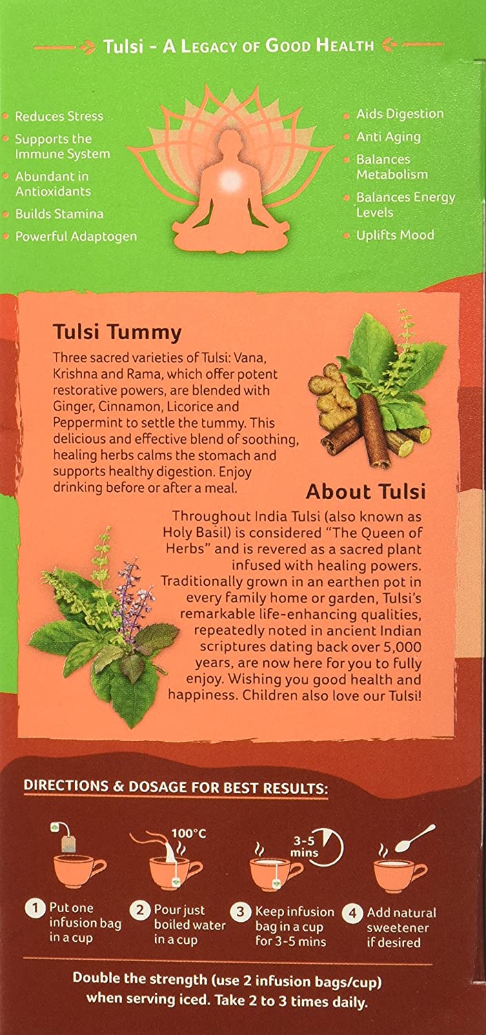 Organic India Tulsi Tummy Tea Image