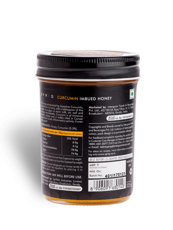 Sprig Curcumin Imbued Honey Image