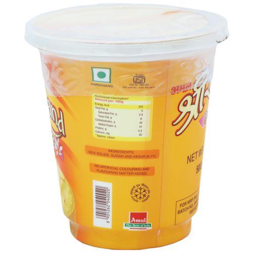 Amul Kesar Shrikhand Image