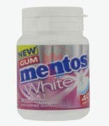 Mentos White Bubble Fresh Gum Image