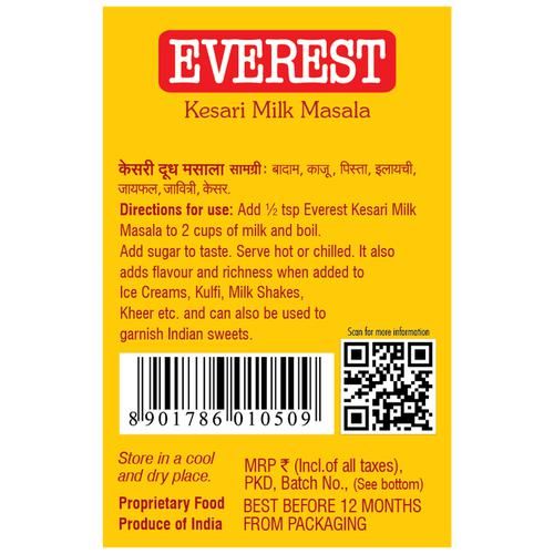 Everest Kesari Milk Masala Image