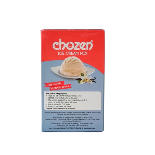 Chozen Ice Cream Mix Vanilla Image