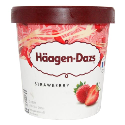 Haagen Dazs Ice Cream Strawberry Image