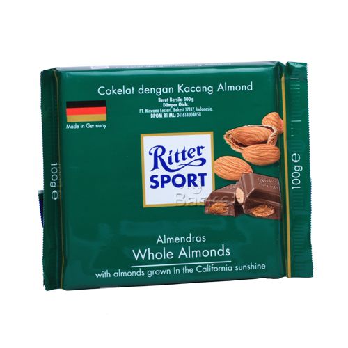 Ritter Sport Whole Almonds Chocolate Image