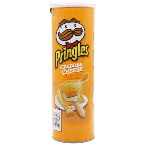 Pringles Cheddar Cheese Potato Crisps Image