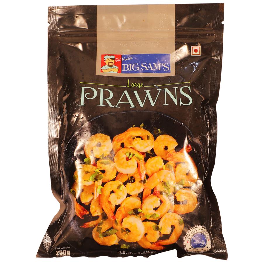 Big Sams Frozen Prawns, Large Image