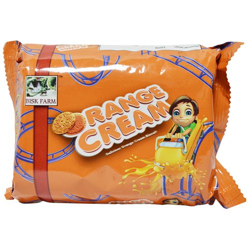 Bisk Farm Cream Biscuits Orange Image