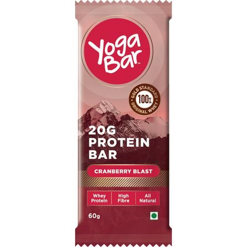 Yoga bar Whey Protein Bar Cranberry Blast Image
