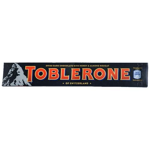 Toblerone Swiss Dark Chocolate With Honey & Almond Image