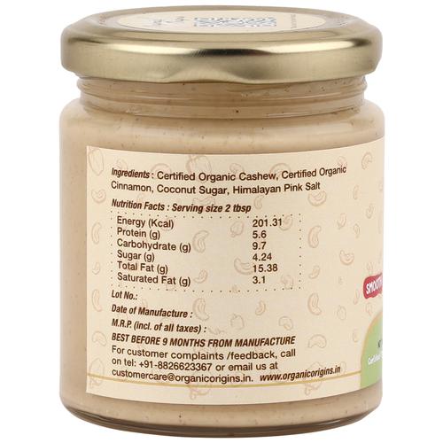 Organic Origins Butter Cashew Image