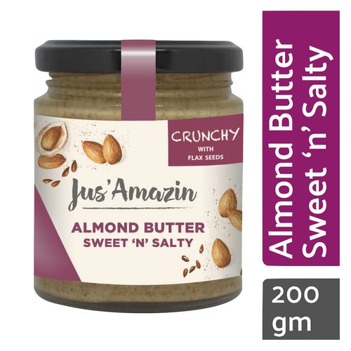 Jus Amazin Vegan Almond Butter Sweet & Salty Image