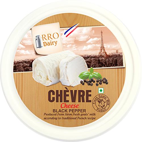 RRO DAIRY Chevre Goat Cheese Black Pepper Image