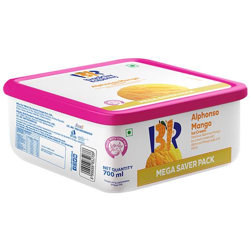 Baskin Robbins Alphonso Mango Ice Cream Image