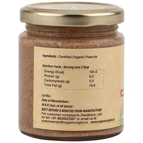 Organic Origins Organic Peanut Butter Image