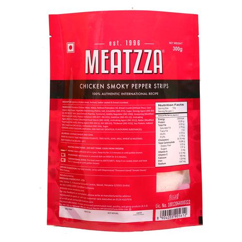 Meatzza Chicken Smoky Pepper Strips Image