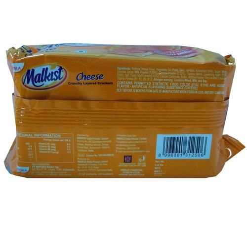 Malkist Cheese Crunchy Layered Crackers Image