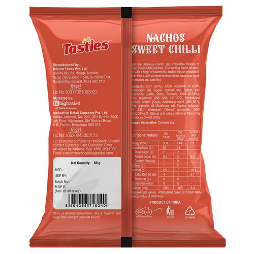 Tasties Nacho Chips Sweet Chilli Image