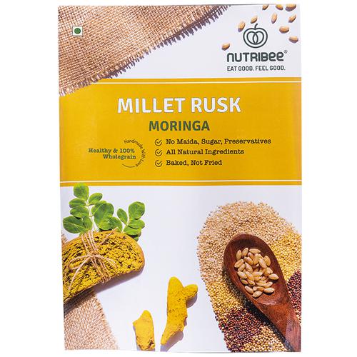 NUtribee Millet Rusk Moringa Leaf Image