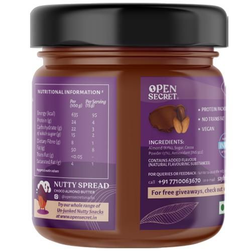 Open Secret Nutty Spread Choco Almond Image