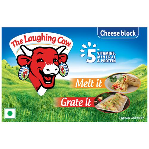 The Laughing Cow Cheese Block Image