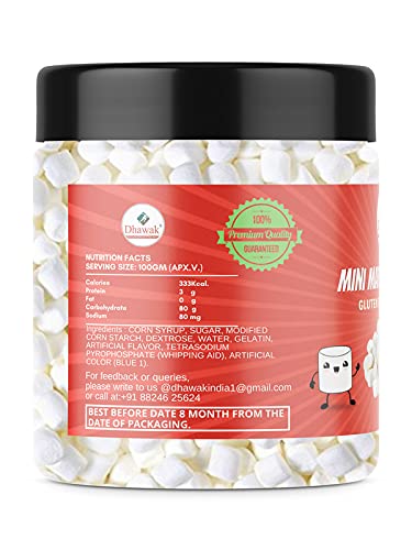 Dhawak Mini Marshmallows Vanilla Mist Flavour Image