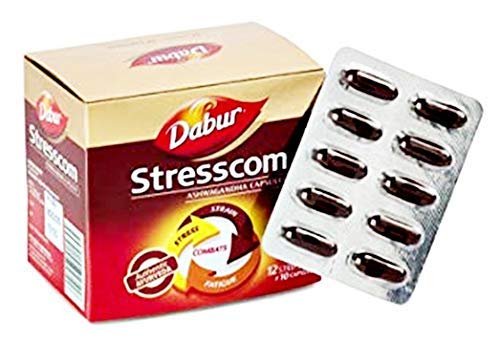 Dabur Stresscom Ashwagandha Capsules Image