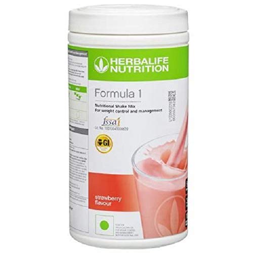 Herbalife Nutrition Formula 1 Shake For Weight Loss Strawberry Image