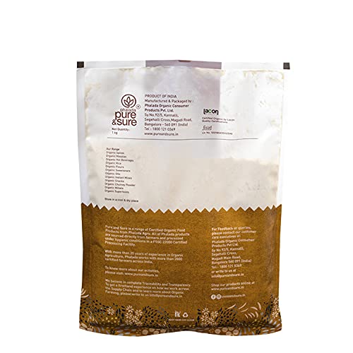 Pure & Sure Organic Besan Flour Image