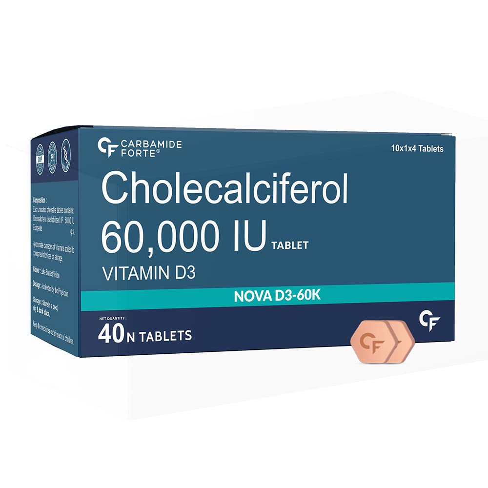 Carbamide Forte Cholecalciferol Tablet Image