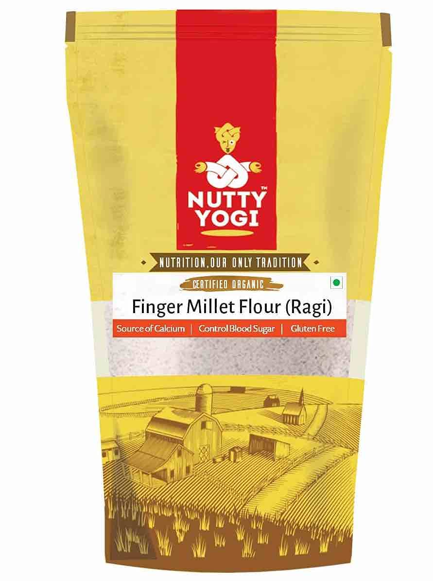 Nutty Yogi Finger Millet Flour (Ragi) Image