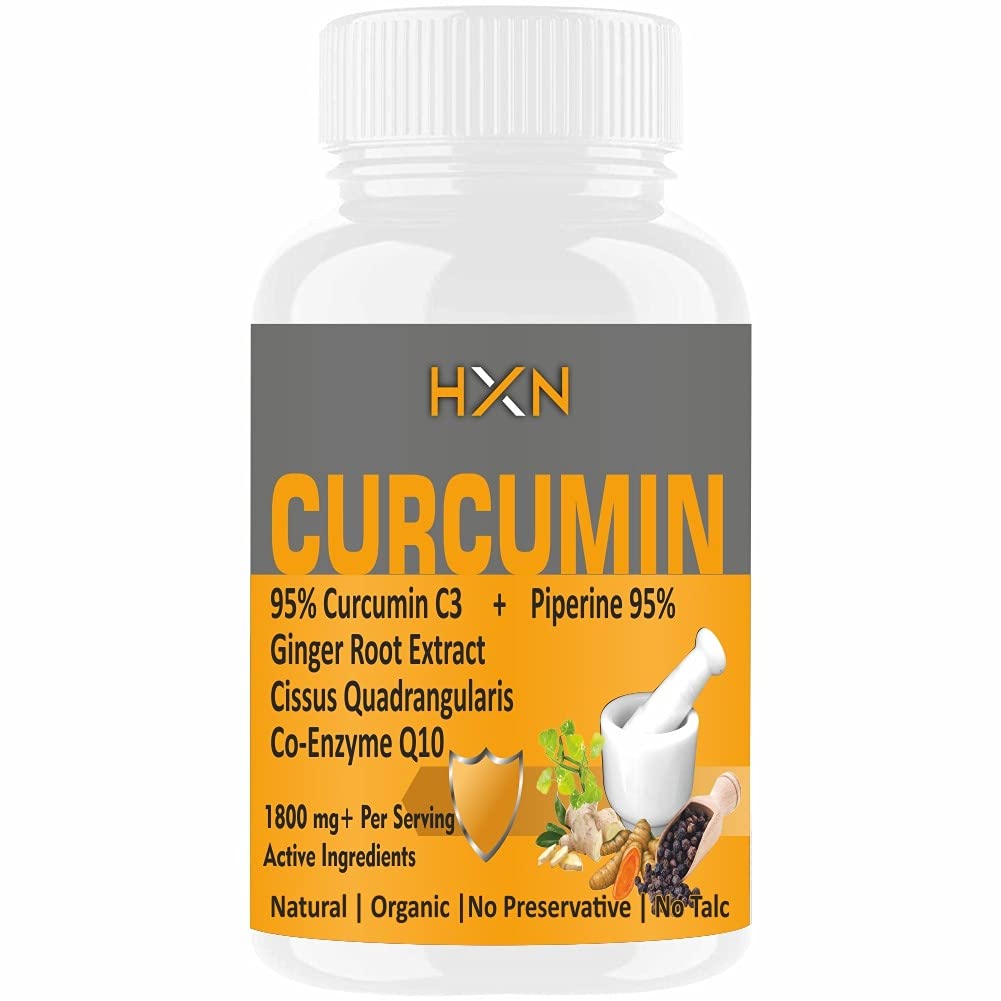 HXN Curcumin Supplements Tablet Image