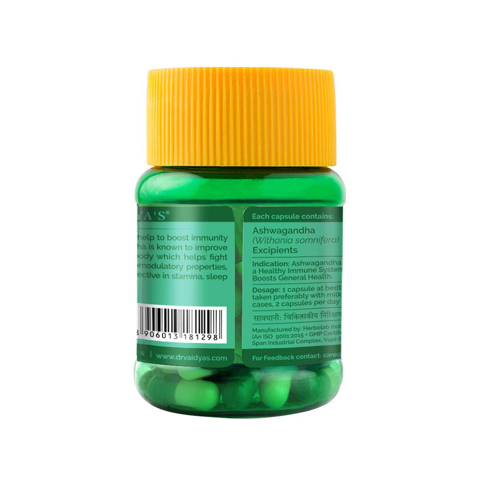 DR. VAIDYA'S Ashwagandha Capsules Image