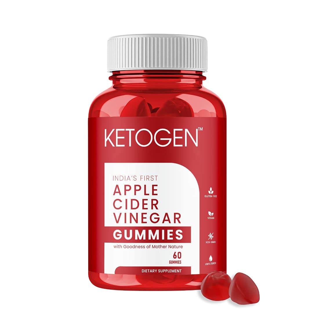 Ketogen Apple Cider Vinegar Gummies Image