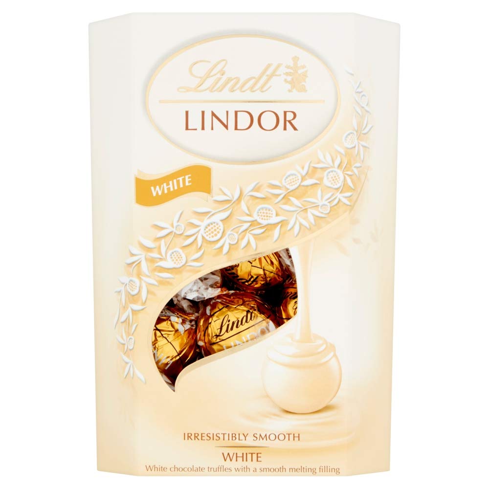 Lindt Lindor White Chocolate Truffles Image