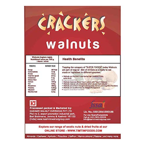 Go Crackers Kashmiri Brown Walnuts Kernels Image