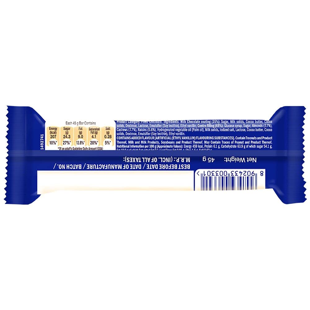 SNICKERS Fruit & Nut Chocolate Bar Image